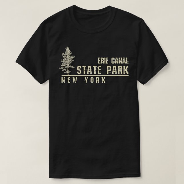 Camiseta Presente de NY Souvenir para o Parque Estadual do  (Frente do Design)