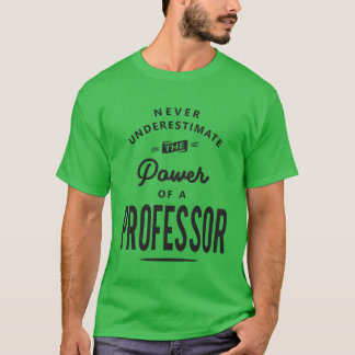 Camiseta Presente de ocupação de emprego engraçado de profe