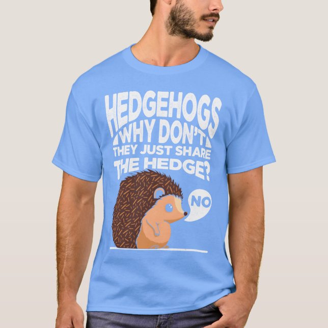Camiseta Presente de ouriços fofos (Frente)