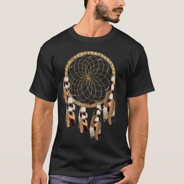 Camiseta Presente de padrinho de Dream Catcher (Frente)