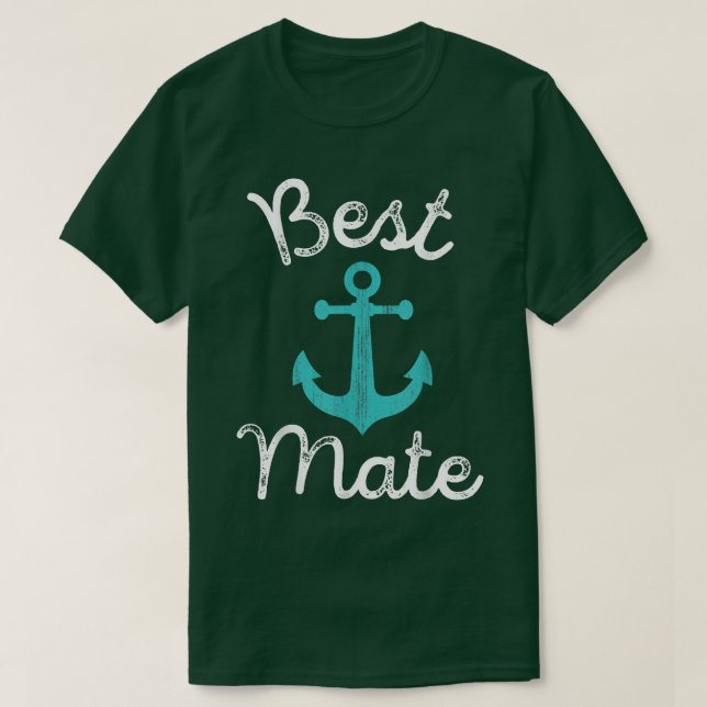 Camiseta Presente de Padrinhos de casamento e noivas náutic (Frente do Design)