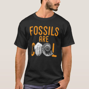Camiseta Presente de paleontologia fóssil e excelente