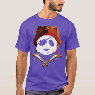 Camiseta Presente de Panda Pirata para Crianças