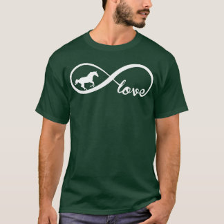 Camiseta Presente de Pão de Cavalo Amor Infinito Infinito E
