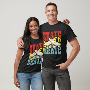 Camiseta Presente de Patinação Retro Vintage Para Patinador