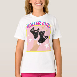 Camiseta Presente de Patinadora Moderna Derby Skating Girl