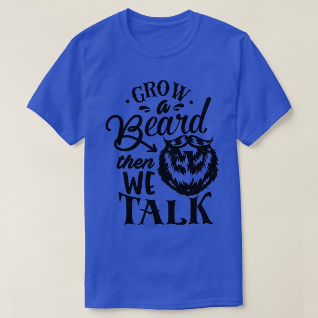 Camiseta Presente de pavimentação de barba3 (Frente do Design)
