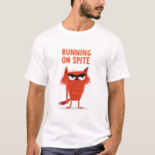 Camiseta Presente de Personagem de Raposa Engraçada e Mal-H