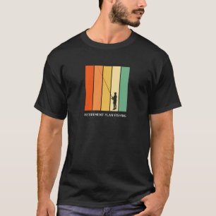 Camiseta Presente de pesca do plano de reforma