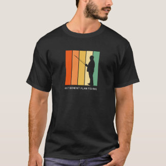 Camiseta Presente de pesca do plano de reforma