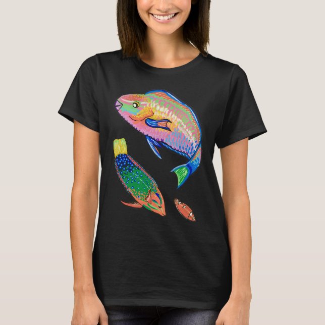 Camiseta Presente de pesca, presente engraçado de pesca, pr (Frente)