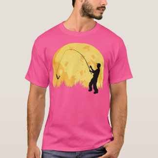 Camiseta Presente de Pesca Vintage