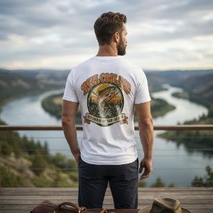 Camiseta Presente de Pescador Pai Legal Vintage Est 2026