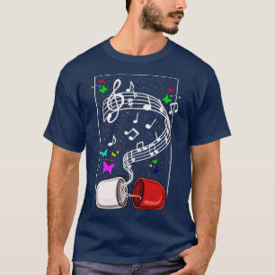 Camiseta Presente de Pílula Gráfica Musical