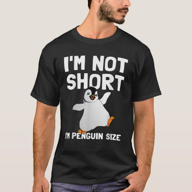 Camiseta Presente De Pinguim Engraçado Para Mulheres Crianç (Frente)