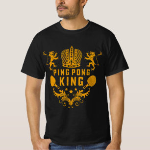 Camiseta Presente De Pino De Pino De Diversão Da mesa Tênis