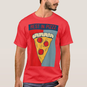Camiseta Presente De Pizza Engraçado Para REST EM PIZZZ Men
