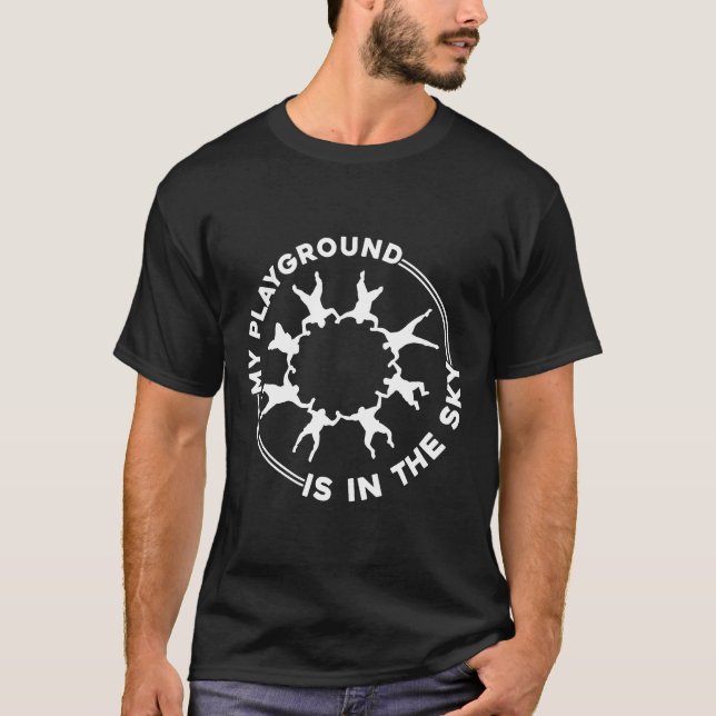 Camiseta Presente de Playground de Parapente Divertido Para (Frente)