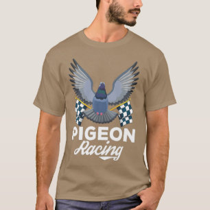 Camiseta Presente de pombo-guincho para pombos amantes de p