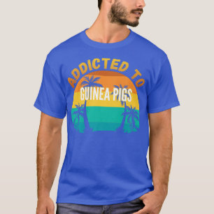 Camiseta Presente de porcos guineenses viciados em porcos g