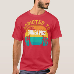 Camiseta Presente de porcos guineenses viciados em porcos g