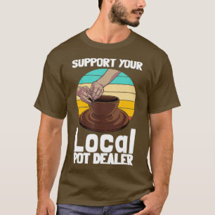 Camiseta Presente De Potência Engraçado Para Potes Dealer M
