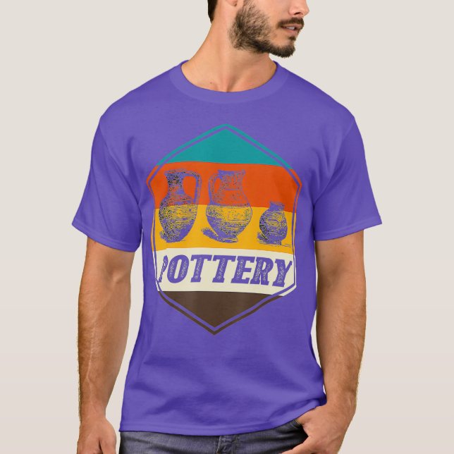 Camiseta Presente de Potter do Escultor de Cerâmica Clay (Frente)
