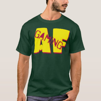 Camiseta presente de presente de gaming af
