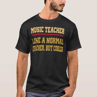 Camiseta presente de presente do MUSICEACHER GIFT