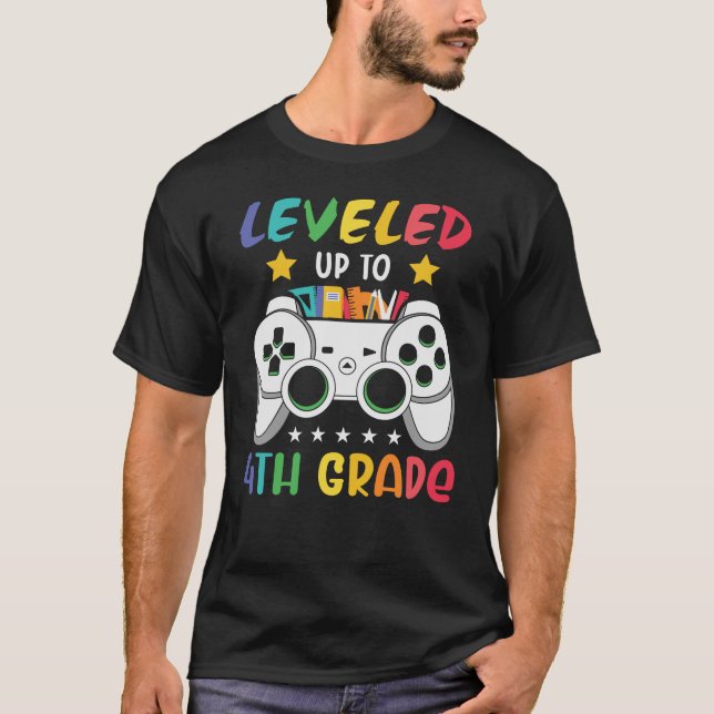 Camiseta Presente de Primeiro Dia de Aula para Aluno do 4º  (Frente)