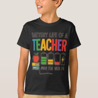 Camiseta Presente de professor na escola, humor educacional