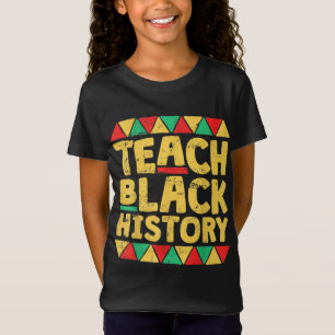 Camiseta Presente de Professora do Ensino de História Negra