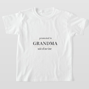 Camiseta Presente de Promoção a Avó