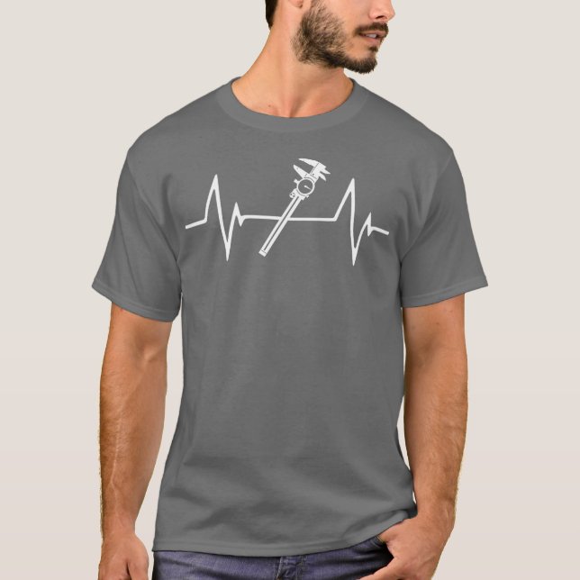 Camiseta Presente de pulsação Machinista (Frente)