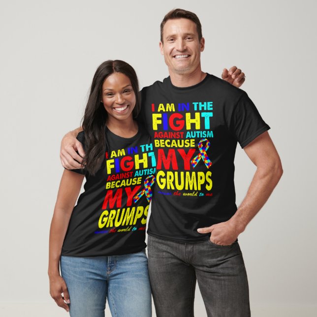 Camiseta Presente de Quebra-cabeça de Consciência do Autism (Unissex)