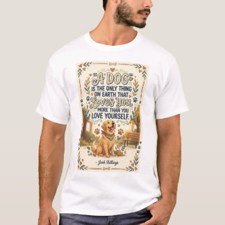 Camiseta presente de raça de cachorro