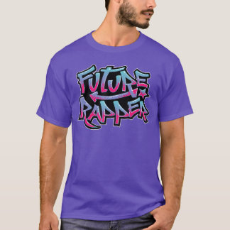 Camiseta Presente de Rapper do Futuro para Artista Amante d