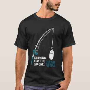Camiseta Presente de Rato de Linha de Pesca Presente Divert