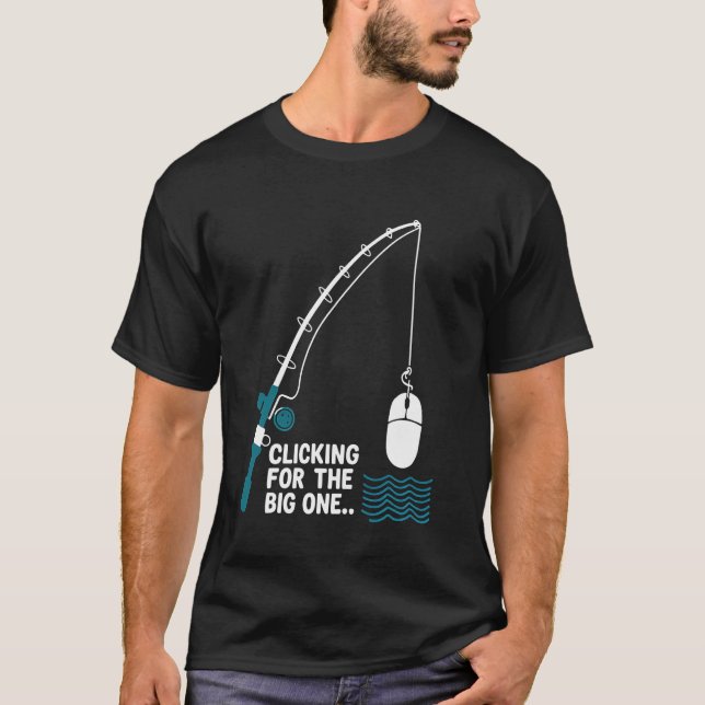 Camiseta Presente de Rato de Linha de Pesca Presente Divert (Frente)