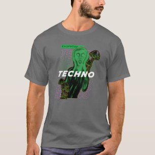 Camiseta Presente de Rave de Música Hardcore Raver 90s EDM