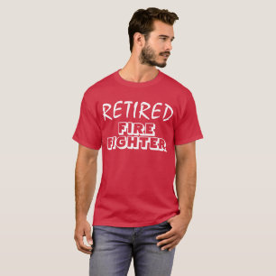 CAMISETA PRESENTE DE REFORMA DE LUTA CONTRA INCÊNDIO RETIRA