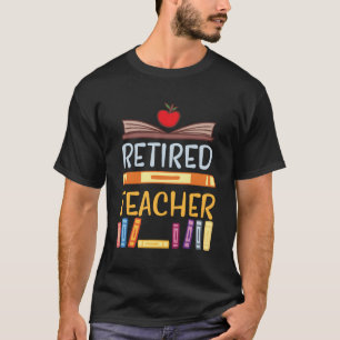Camiseta Presente De Reforma De Professores Aposentado Para
