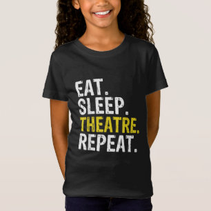 Camiseta Presente de Repetição do Ator do Teatro de Repou