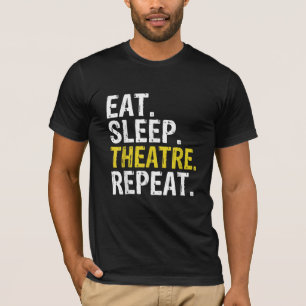 Camiseta Presente de Repetição do Ator do Teatro de Sono