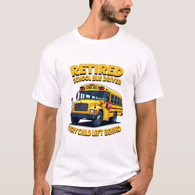 Camiseta Presente de Retirada de Vida do Motorista de Ônibu (Frente)