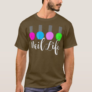 Camiseta Presente de roupa técnico de tecnologia de unhas