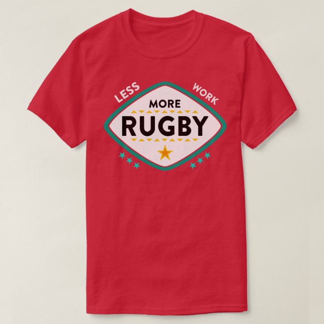 Camiseta Presente de Rugby Sports (Frente do Design)