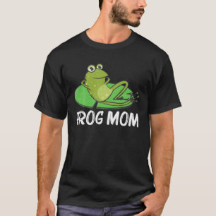 Camiseta Presente De sapo Para Mamãe Mulheres Que Cortam S