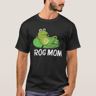 Camiseta Presente De sapo Para Mamãe Mulheres Que Cortam Sa