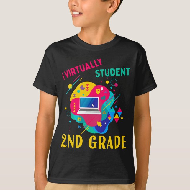 Camiseta Presente de segundo de Estudantes Praticamente par (Frente)